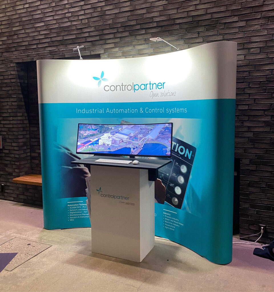 Controlpartner med stand på Industriuka i Porsgrunn